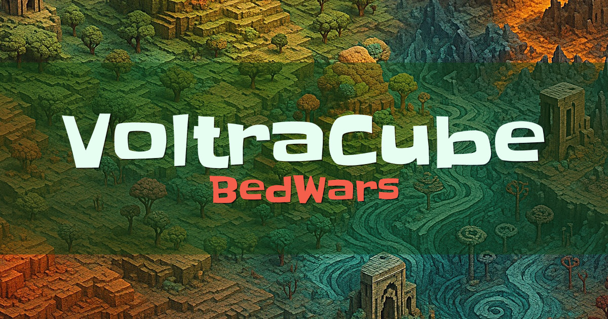 VoltraCube BedWars Minecraft server