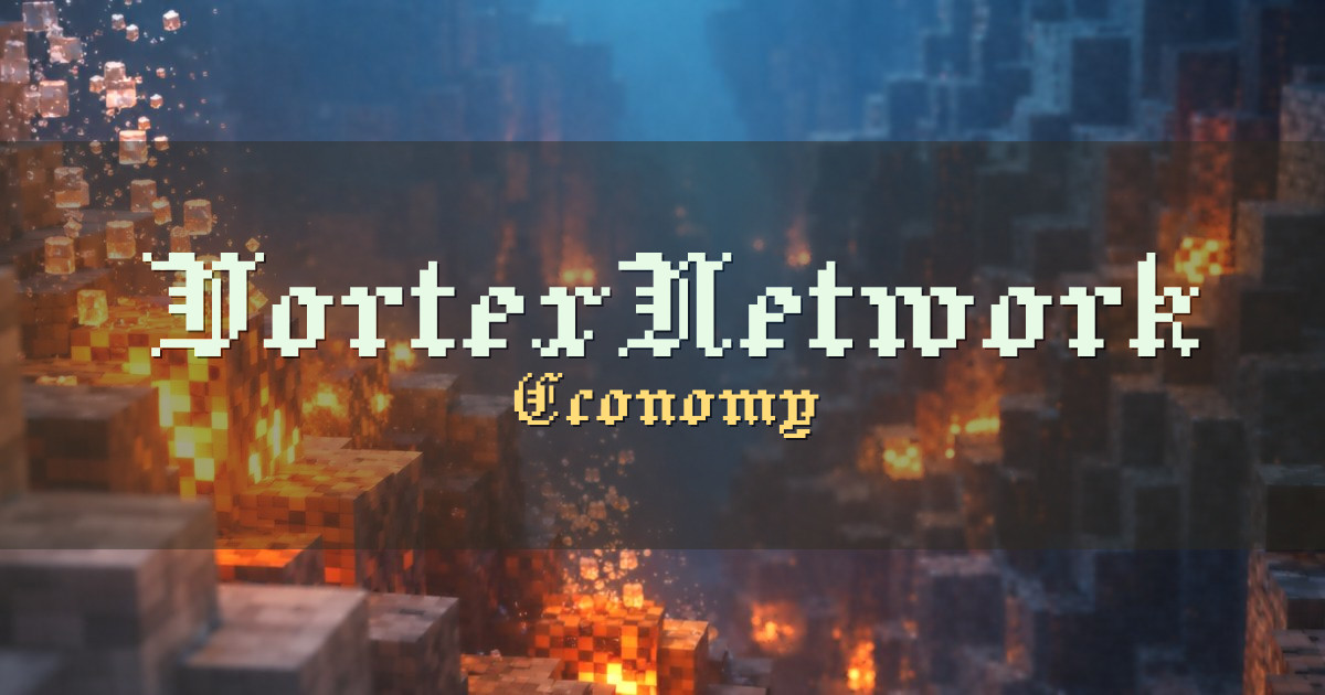 VortexNetwork Economy Minecraft server