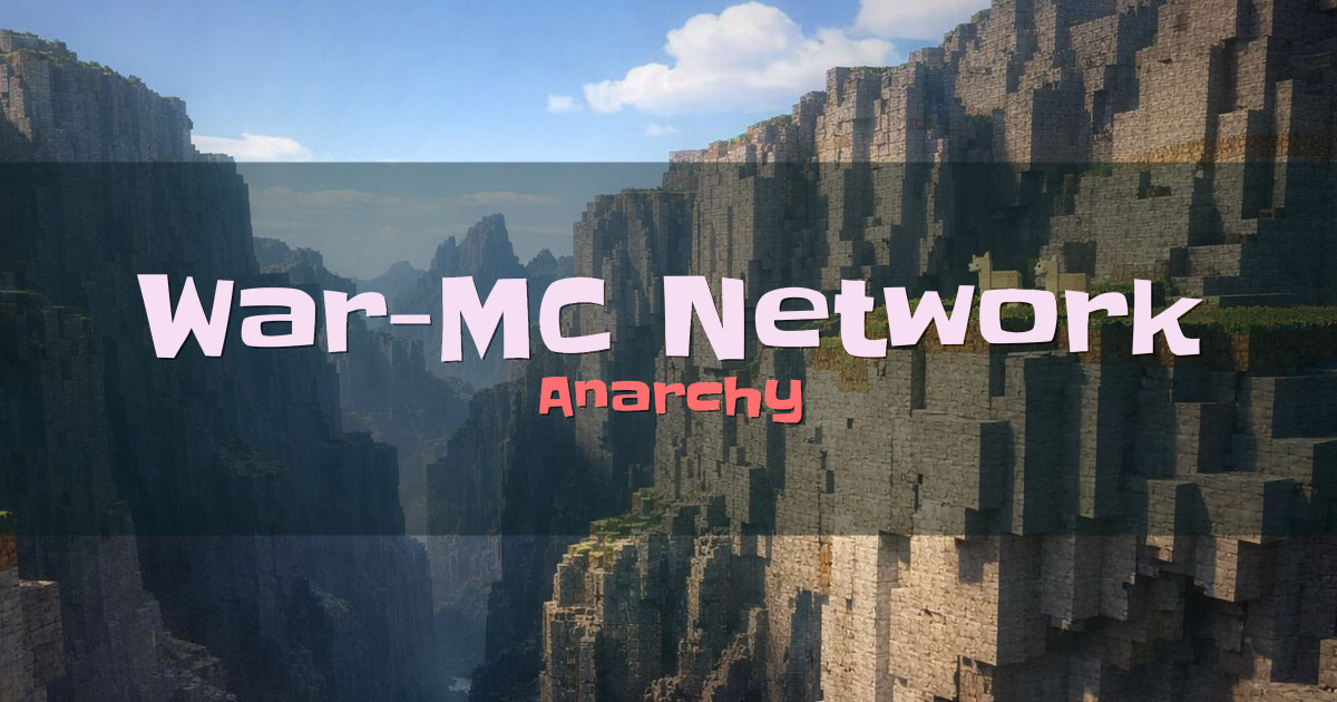 War-MC Network Anarchy Minecraft server