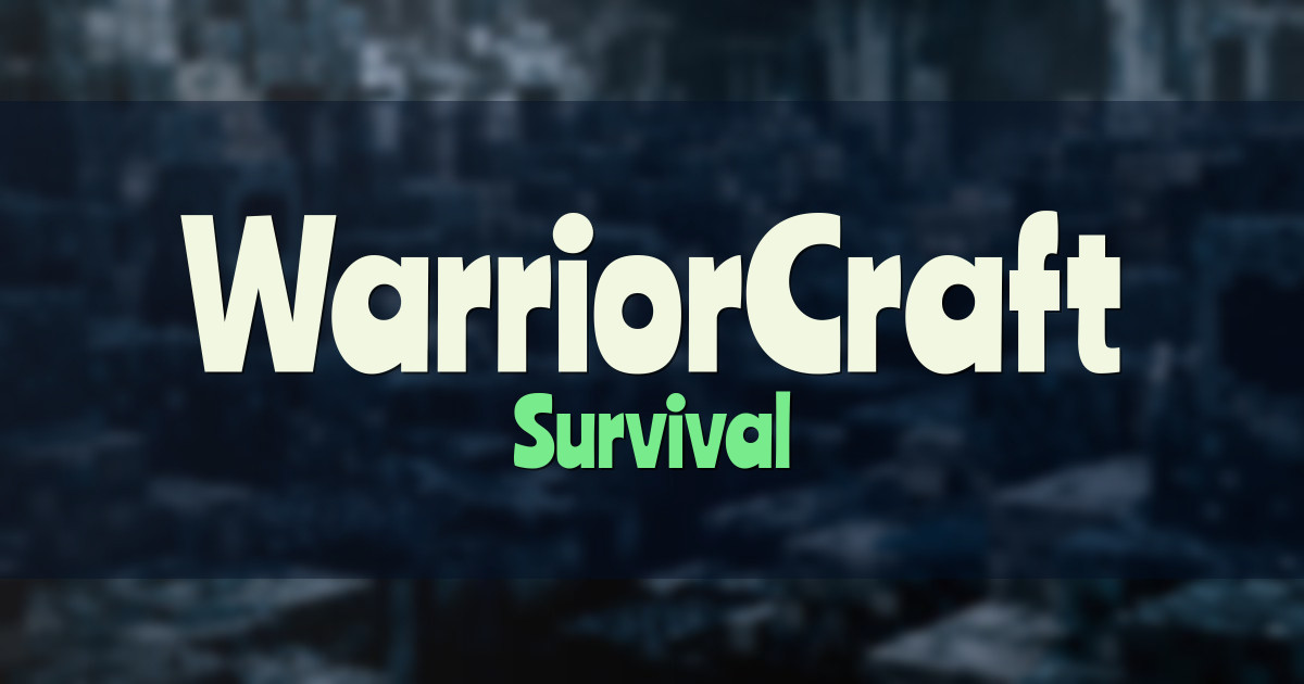WarriorCraft Survival Minecraft server