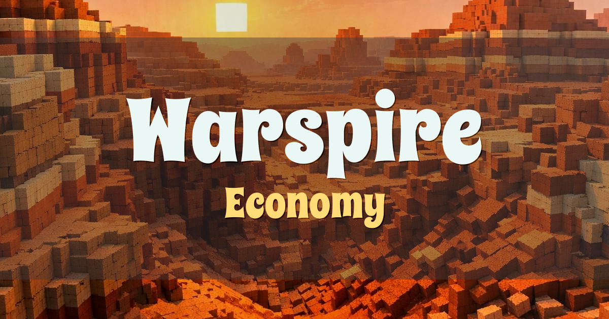 Warspire Economy Minecraft server