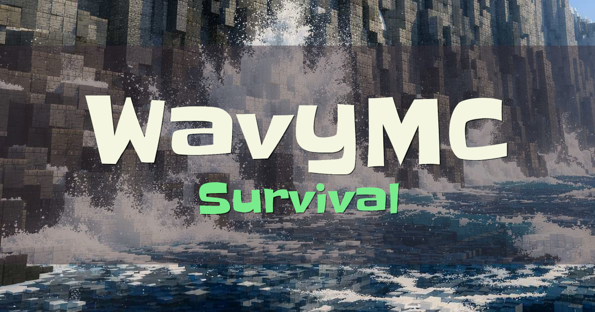 WavyMC Survival Minecraft server