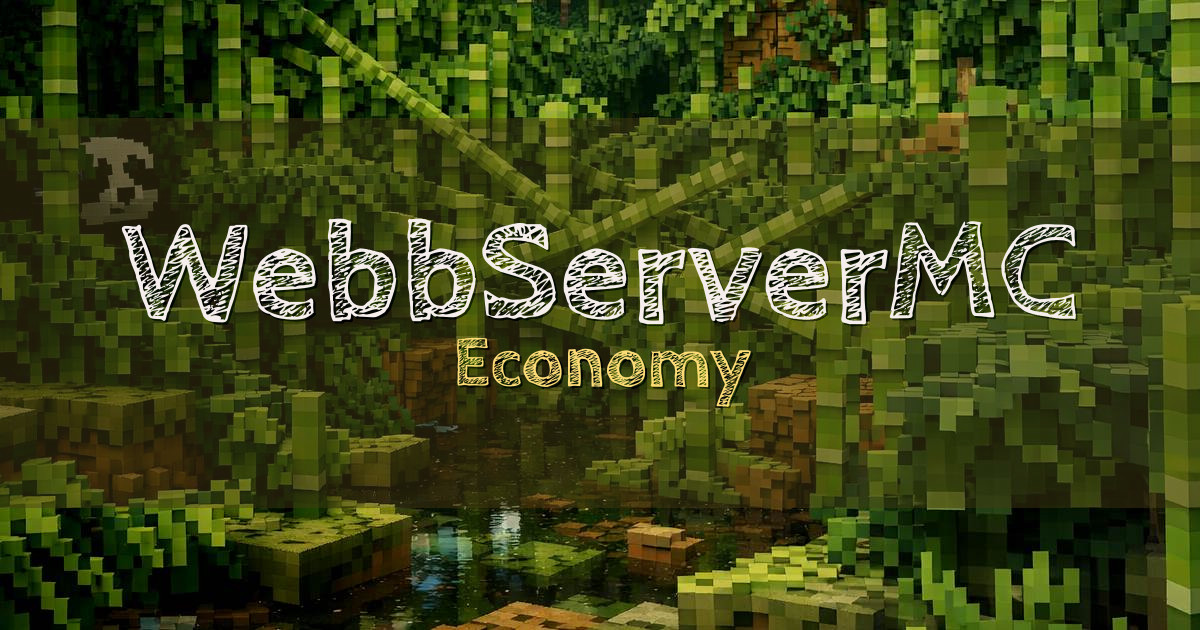 WebbServerMC Economy Minecraft server