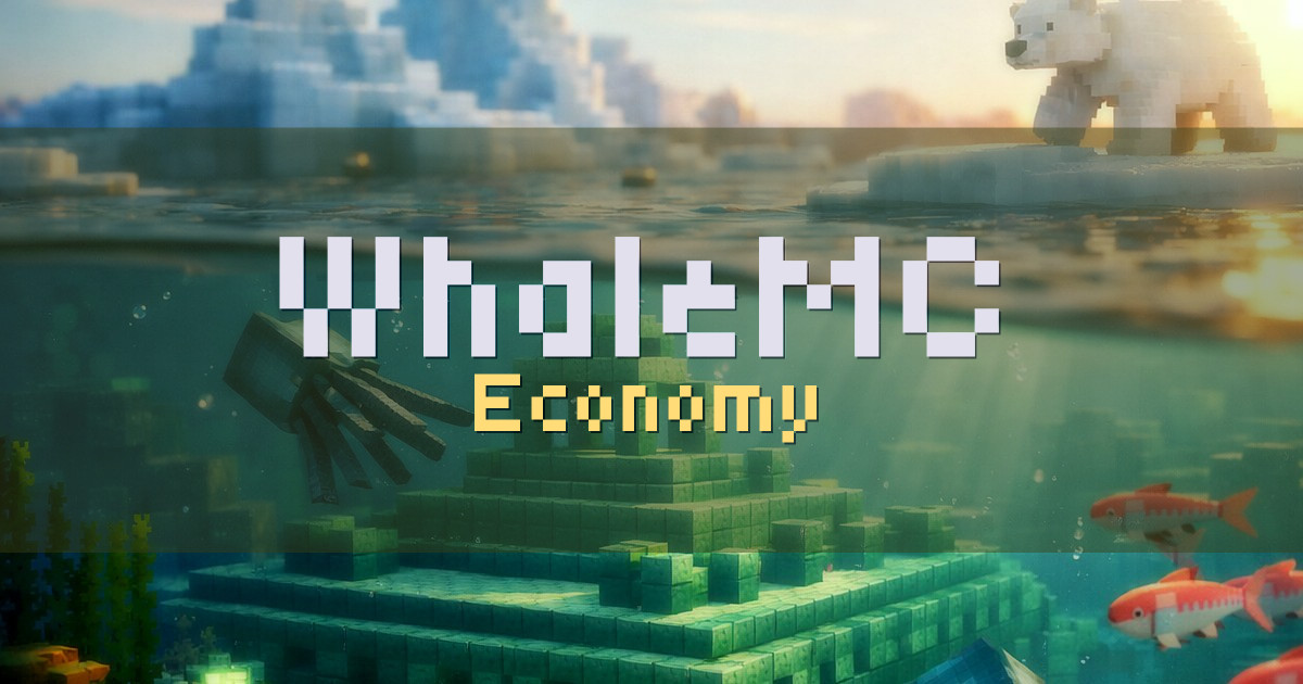 WhaleMC Economy Minecraft server