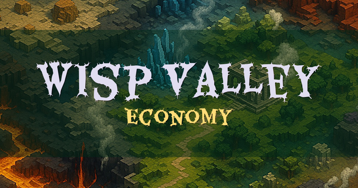 Wisp Valley Economy Minecraft server