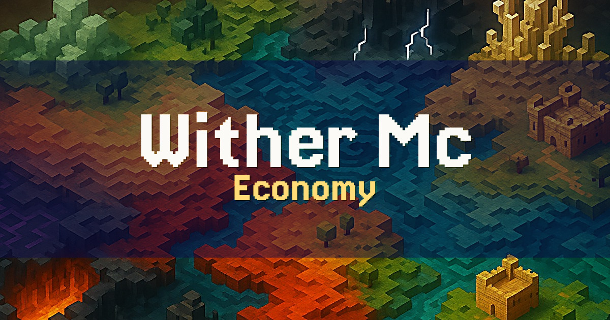 Wither Mc Economy Minecraft server