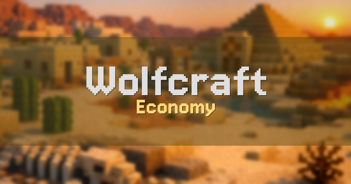 Wolfcraft Economy Minecraft server