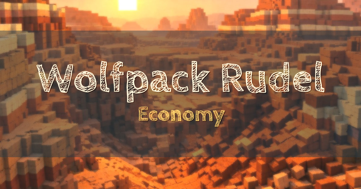 Wolfpack Rudel Economy Minecraft server