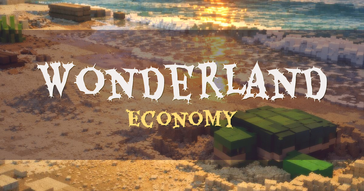 Wonderland Economy Minecraft server