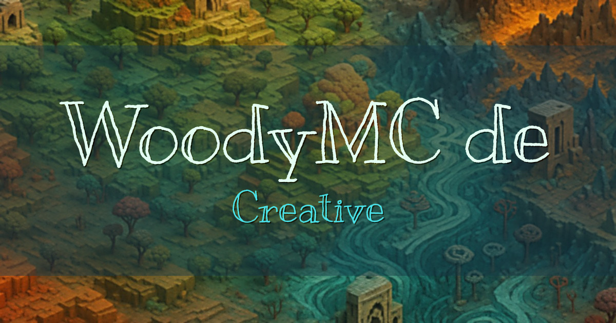 WoodyMC.de Creative Minecraft server