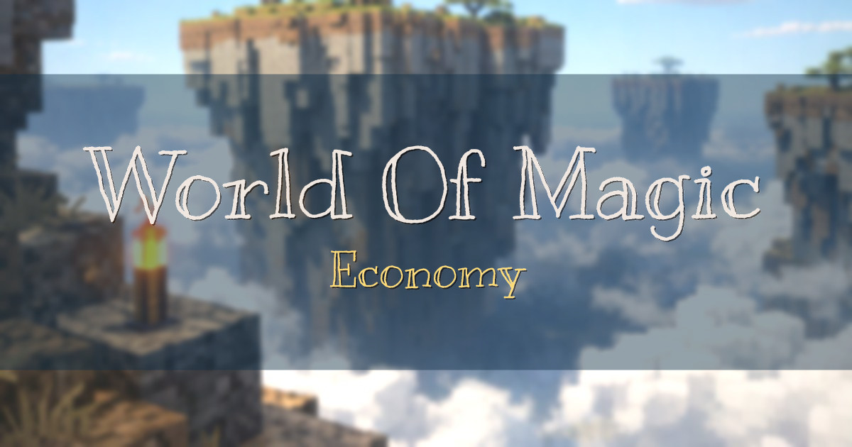 World Of Magic Economy Minecraft server
