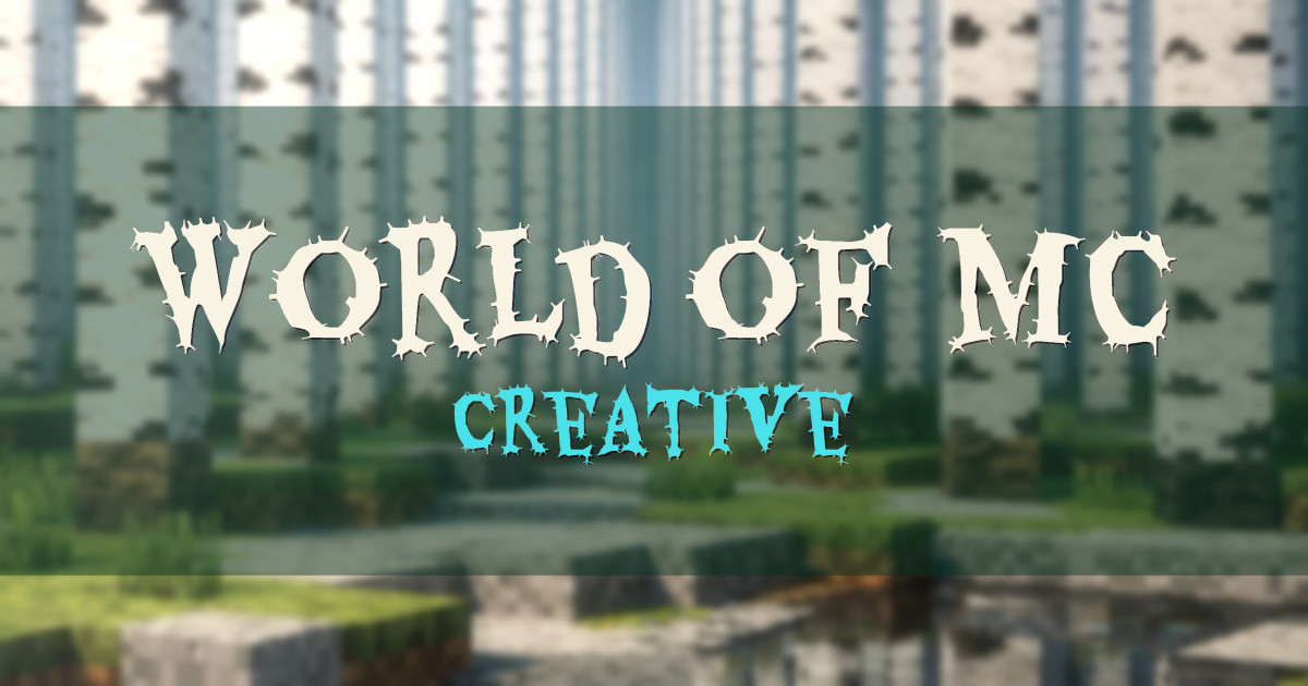 World of MC Creative Minecraft server