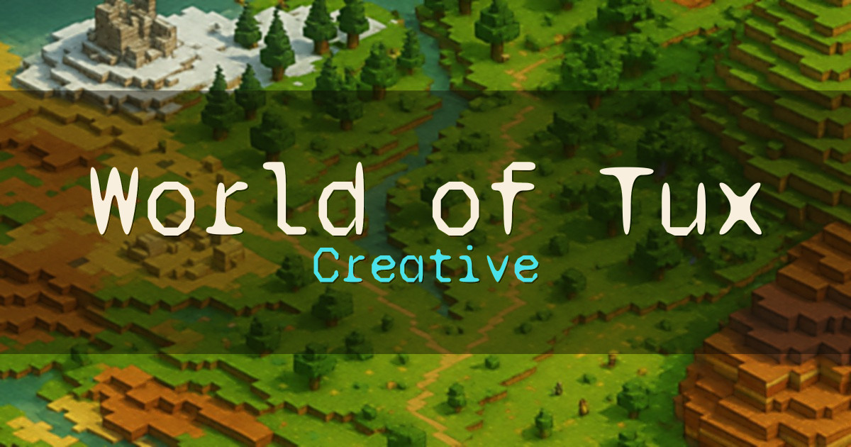 World of Tux Creative Minecraft server
