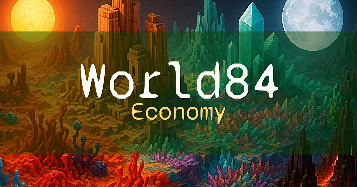 World84 Economy Minecraft server