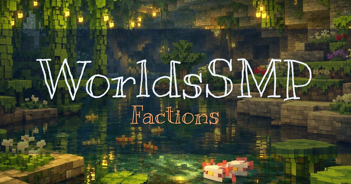 WorldsSMP Factions Minecraft server