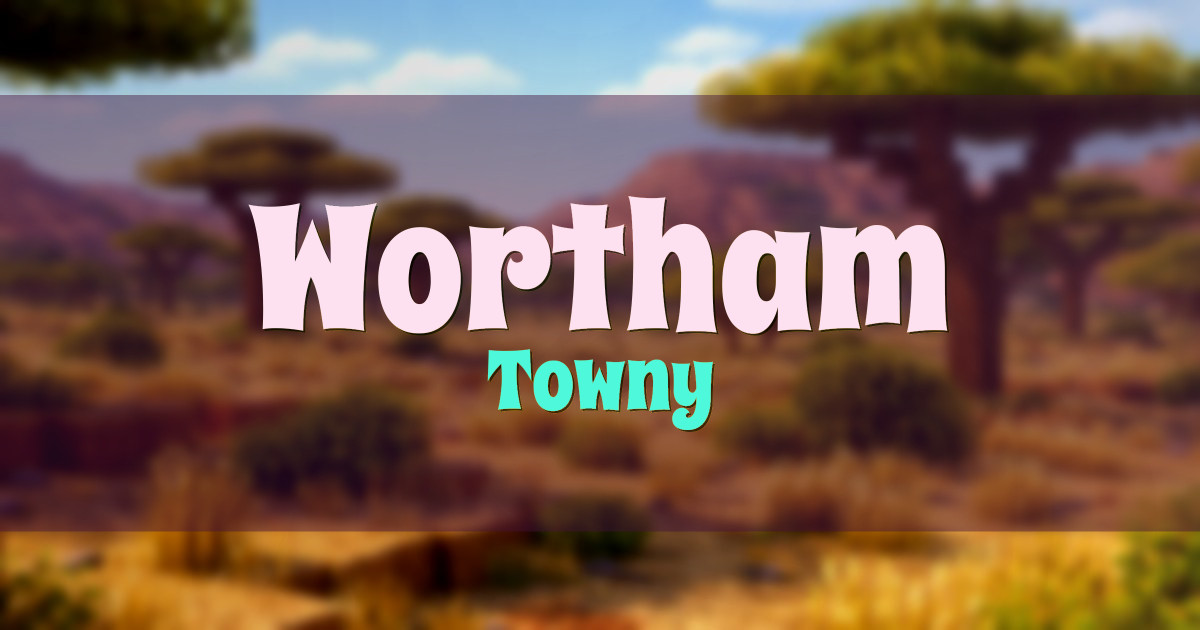 Wortham Towny Minecraft server
