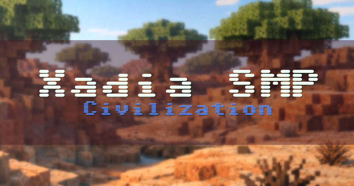 Xadia SMP Civilization Minecraft server