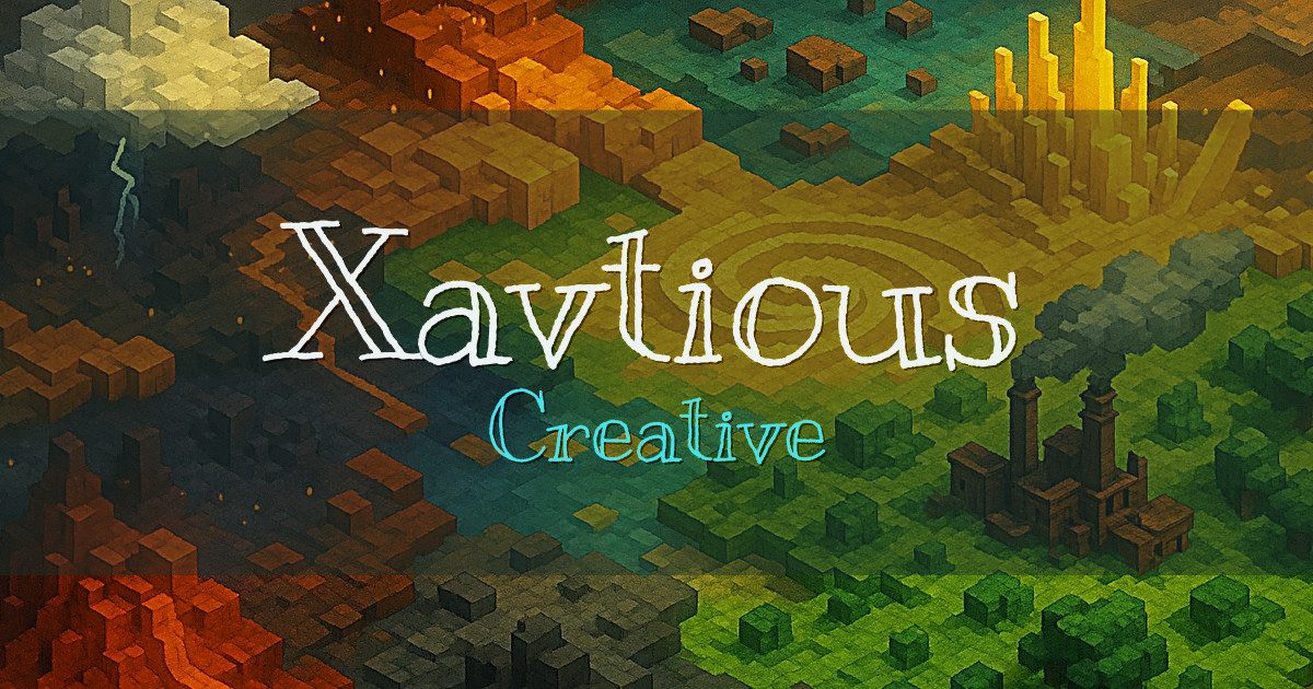 Xavtious Creative Minecraft server
