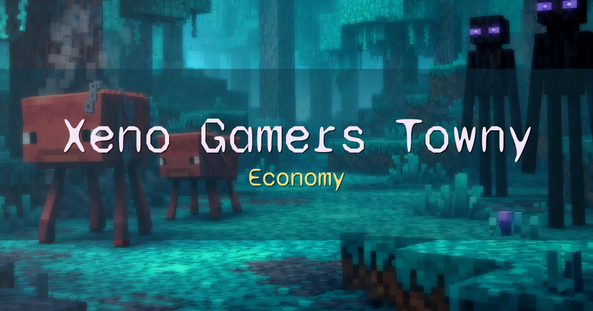 Xeno Gamers Towny Economy Minecraft server