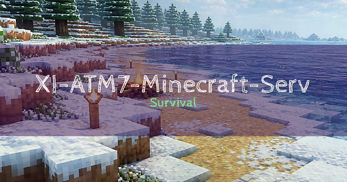 XI-ATM7-Minecraft-Server Survival Minecraft server