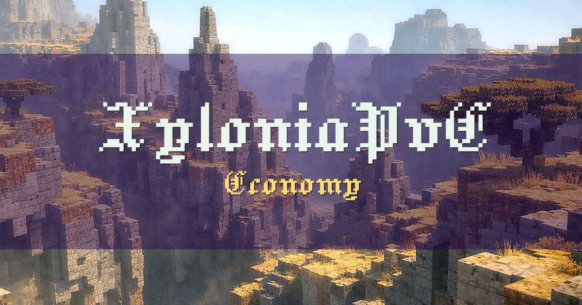 XyloniaPvE Economy Minecraft server