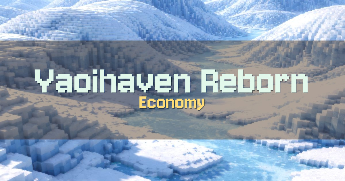 Yaoihaven Reborn Economy Minecraft server