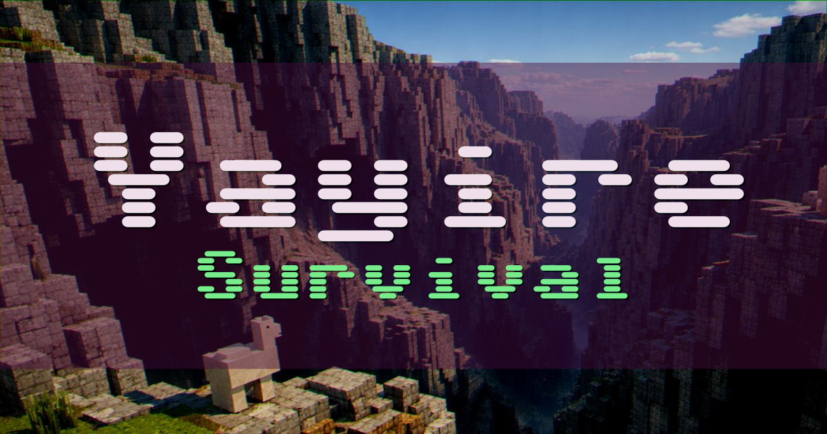 Yayire Survival Minecraft server