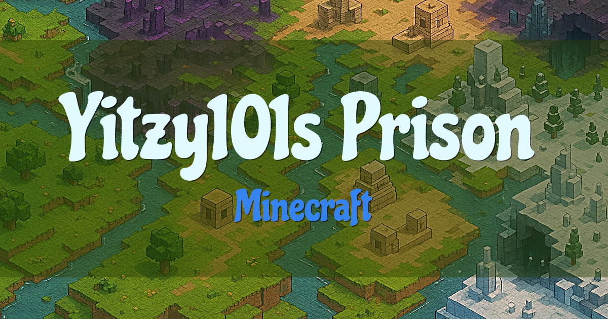 Yitzy101s Prison Server Minecraft server