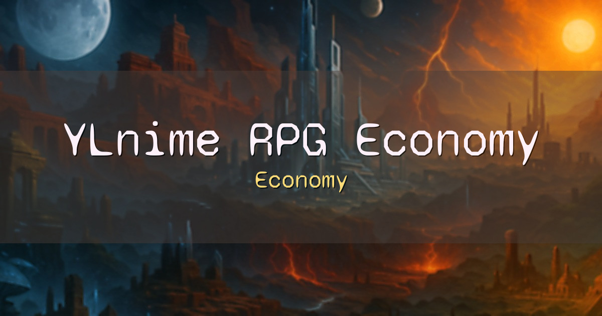 YLnime RPG Economy Survival Minecraft server
