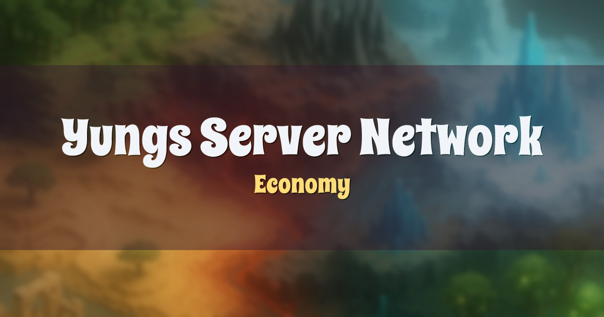 Yungs Server Network Economy Minecraft server