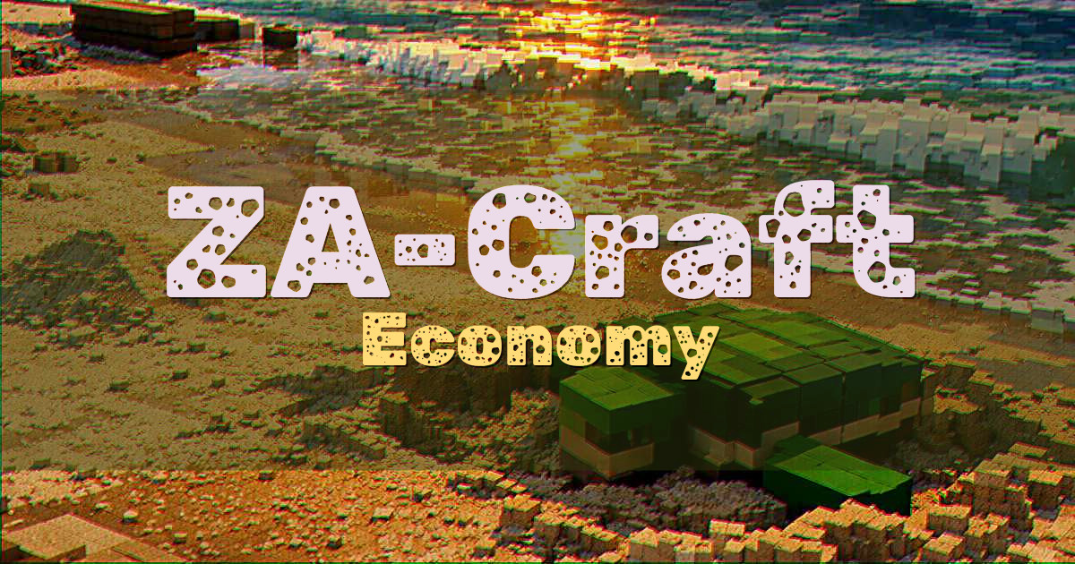 ZA-Craft Economy Minecraft server