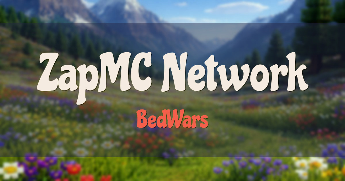 ZapMC Network BedWars Minecraft server
