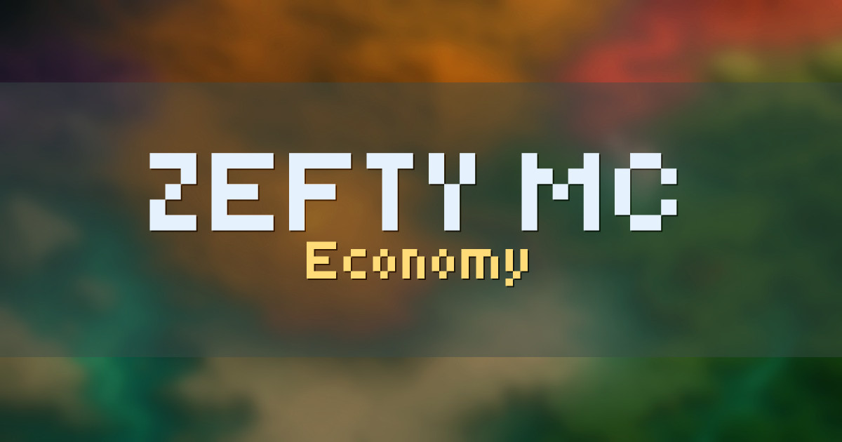 ZEFTY MC Economy Minecraft server