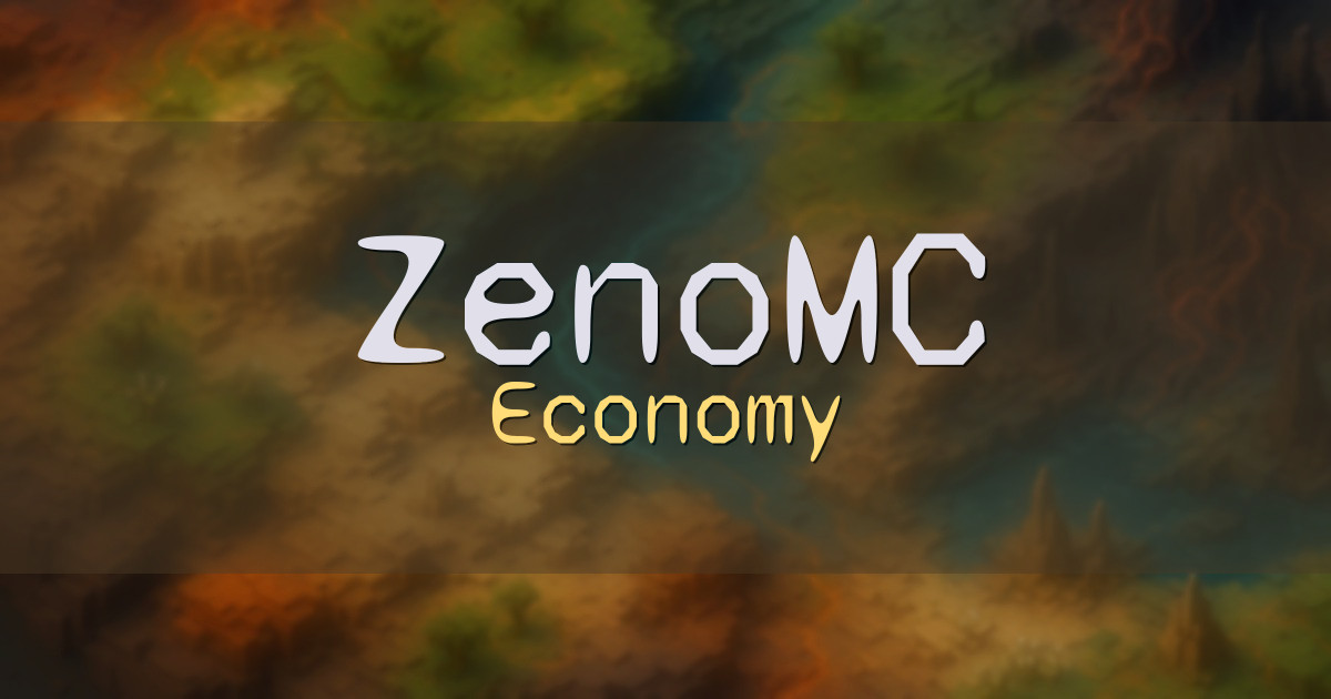 ZenoMC Economy Minecraft server