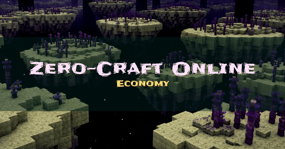 Zero-Craft.Online Economy Minecraft server