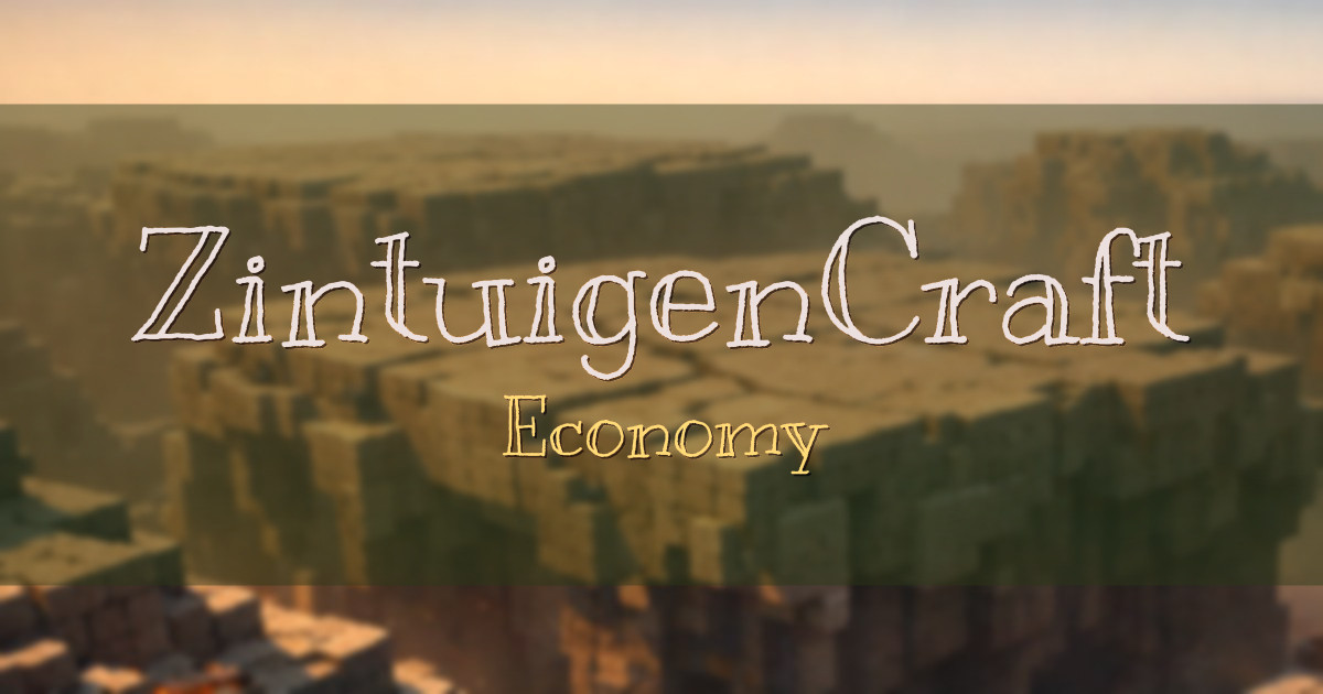 ZintuigenCraft Economy Minecraft server