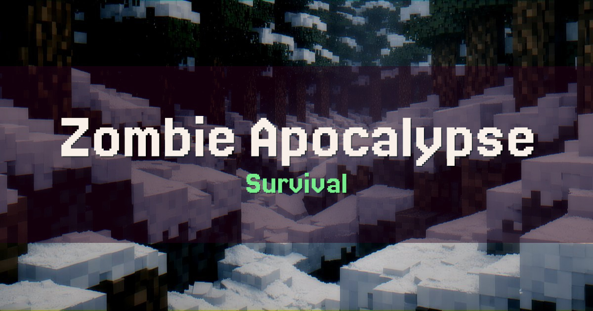 Zombie Apocalypse Survival Minecraft server