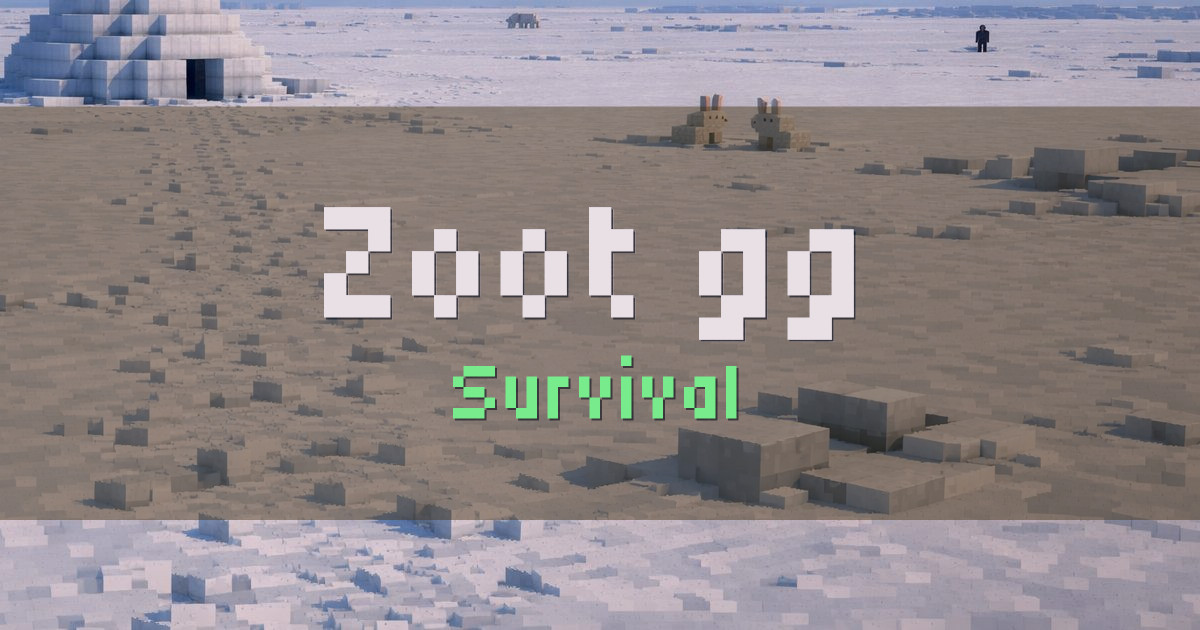 Zoot.gg Survival Minecraft server