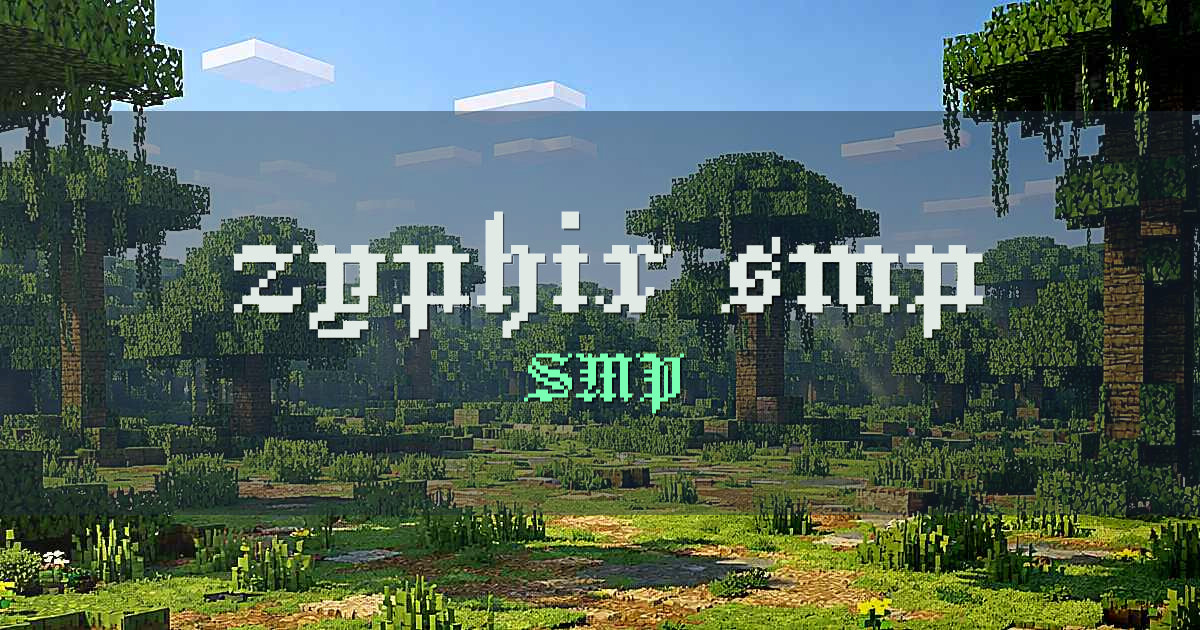 zyphix smp Minecraft server